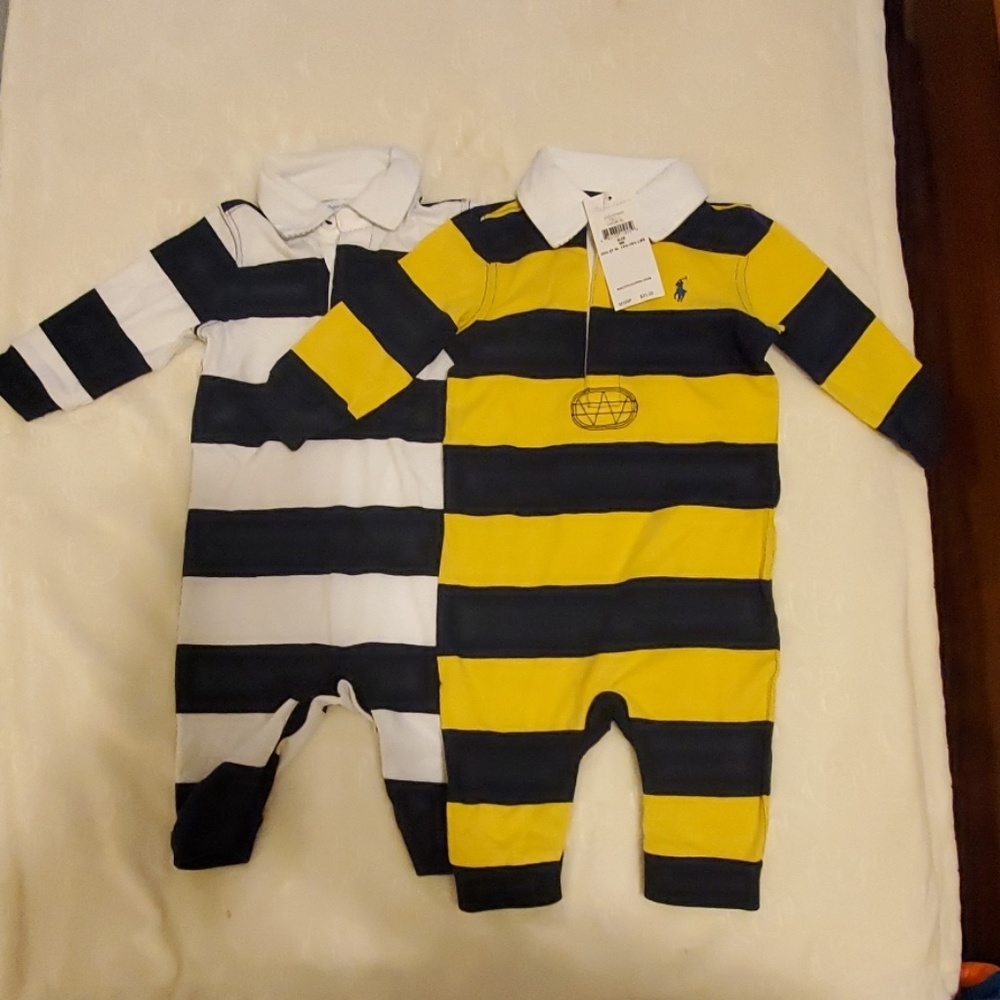 Ralph Lauren Baby Boy One Piece Outfits